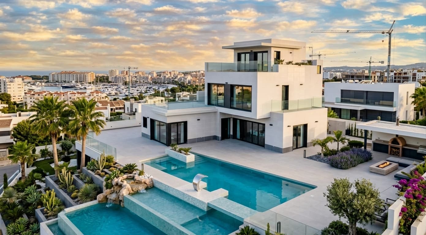 Вилла в средиземноморском стиле 240 м²