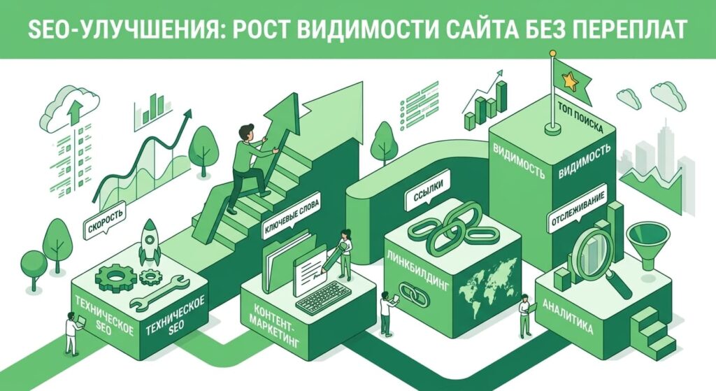 SEO-улучшения: рост видимости без переплат